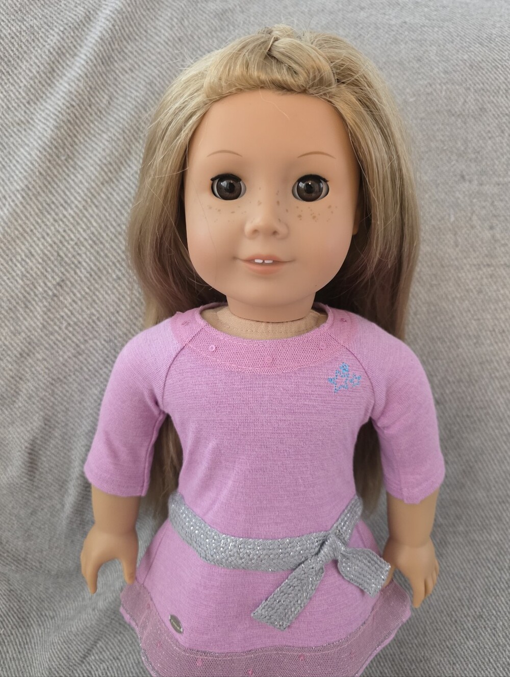 American Girl Truly Me #24 Retired Freckled Blonde Brown Eyes Pleasant Company